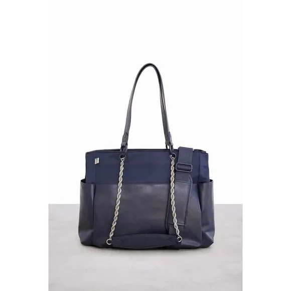 NWT BEIS The Diaper Bag in Navy - Picture 3 of 6
